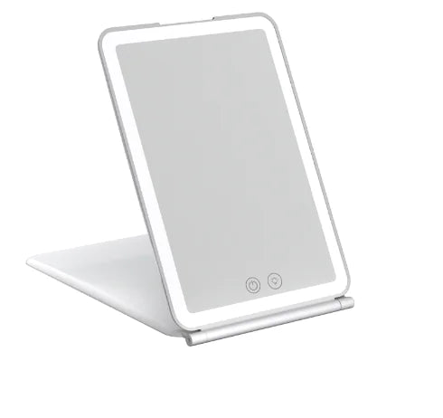 Portable Folding Lighted Mirror